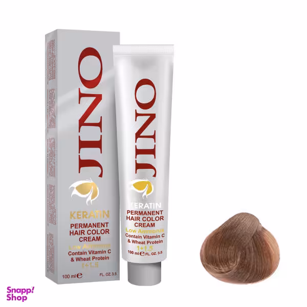 رنگ مو ژینو (Jino) سری Beige شماره 8.32 حجم 100 میلی‌لیتر رنگ بلوند بژ روشن
