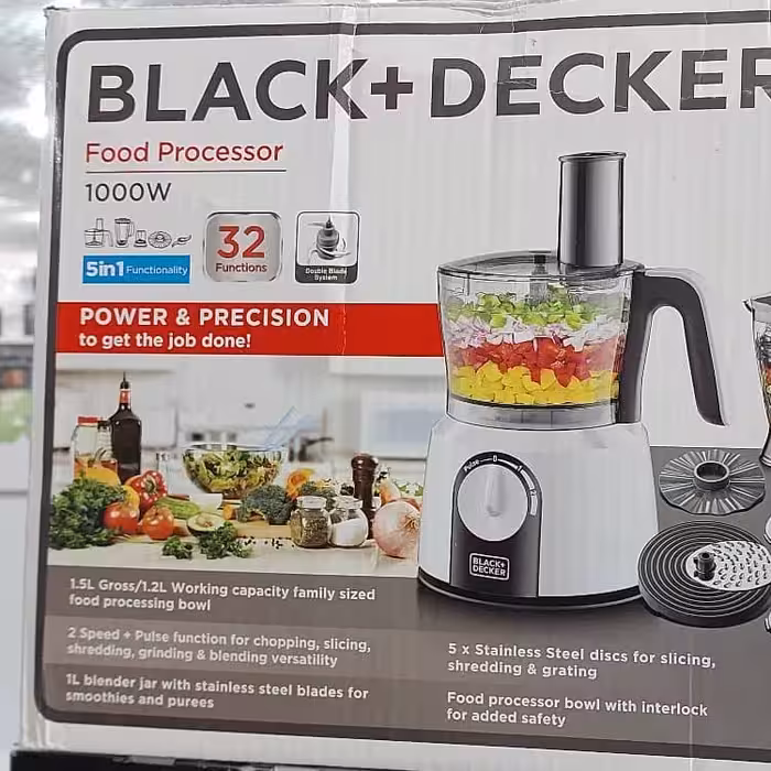 غذا ساز 32 کاره بلک اند دکر  ساخت ترکیه مدل 1075