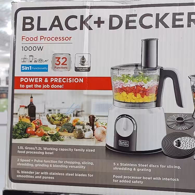 غذا ساز 32 کاره بلک اند دکر  ساخت ترکیه مدل 1075