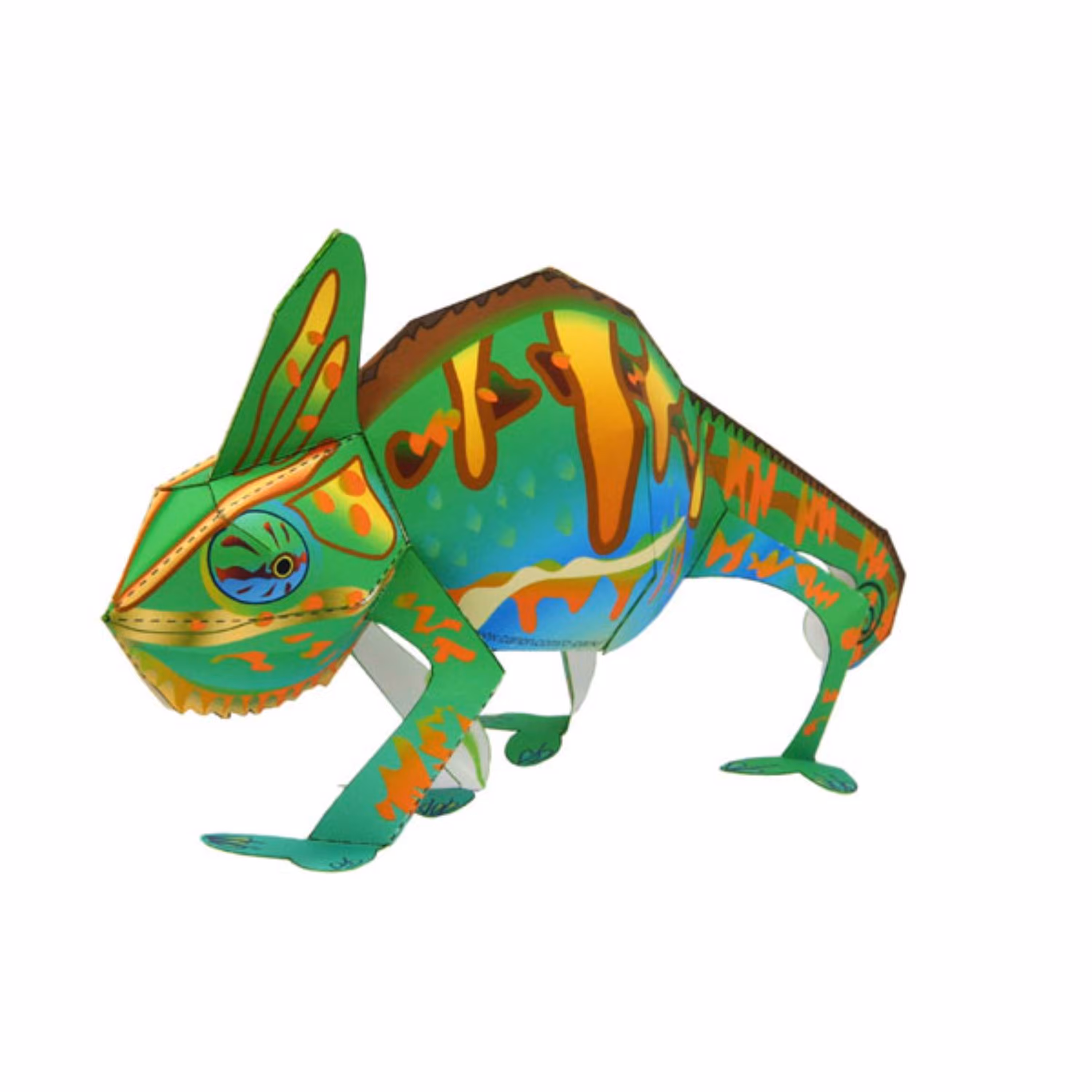 فیگور (مجسمه) مدل کاردستی ساختنی طرح آفتاب پرست