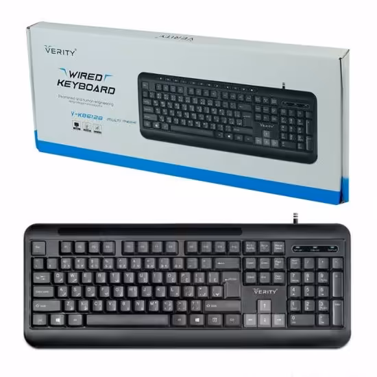 کیبورد وریتی (Verity) مدل V-KB6128

