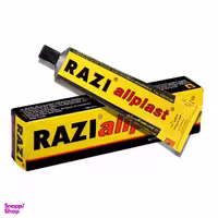 چسب همه کاره رازی مدل Allplast حجم 100 میلی لیتر