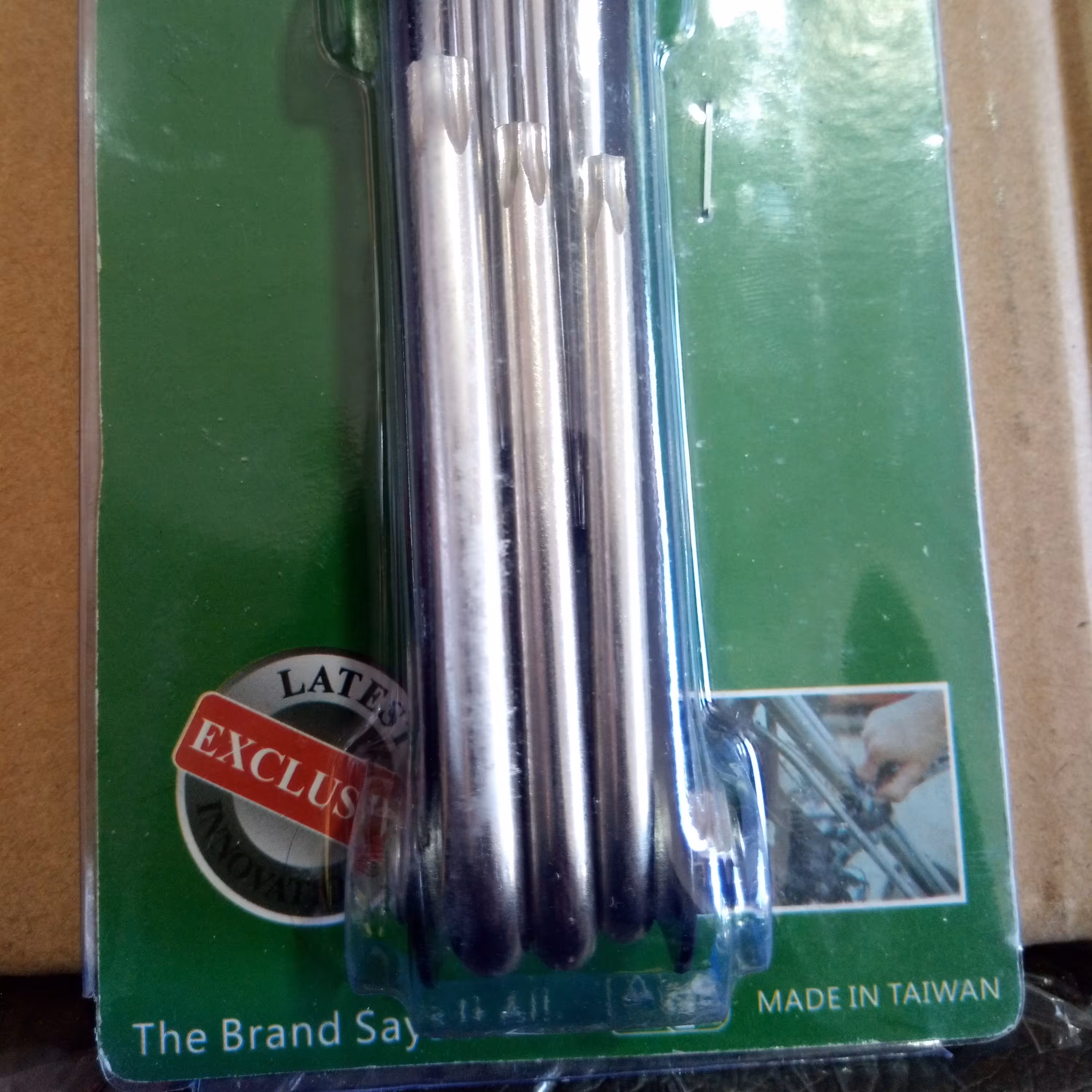 ست آچار خورشیدی 8عددی