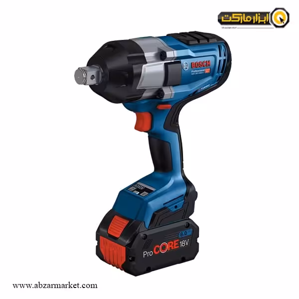 بکس شارژی بوش 3/4 اینچ براشلس 18 ولت لیتیوم مدل GDS 18V-1050 H