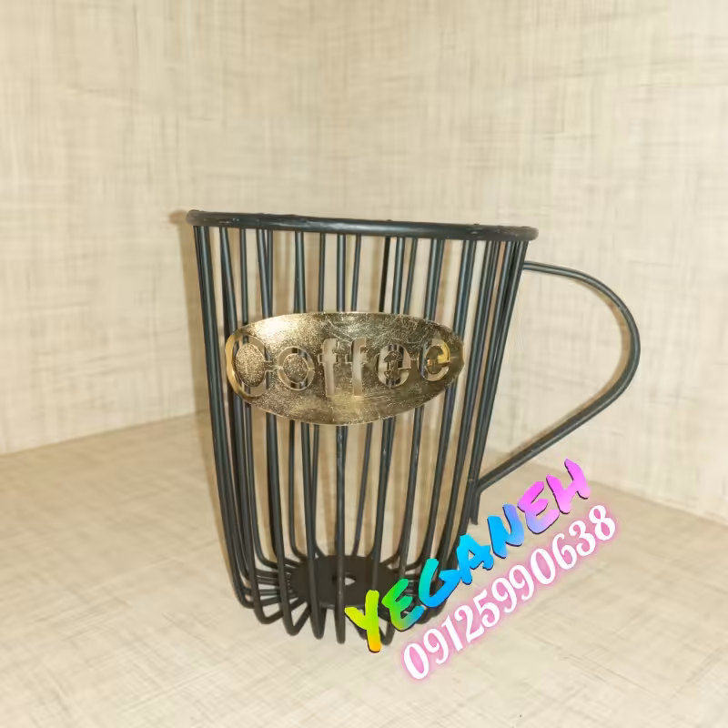 استند کافی طرح ماگ مشکی