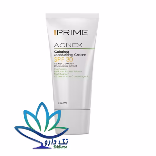 کرم مرطوب کننده بدون رنگ پریم 50 میلی لیتر