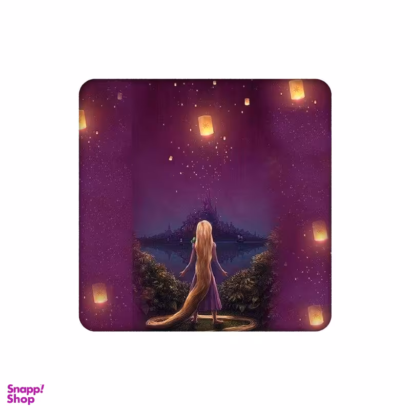 زیر لیوانی طرح راپونزل کد 5377760