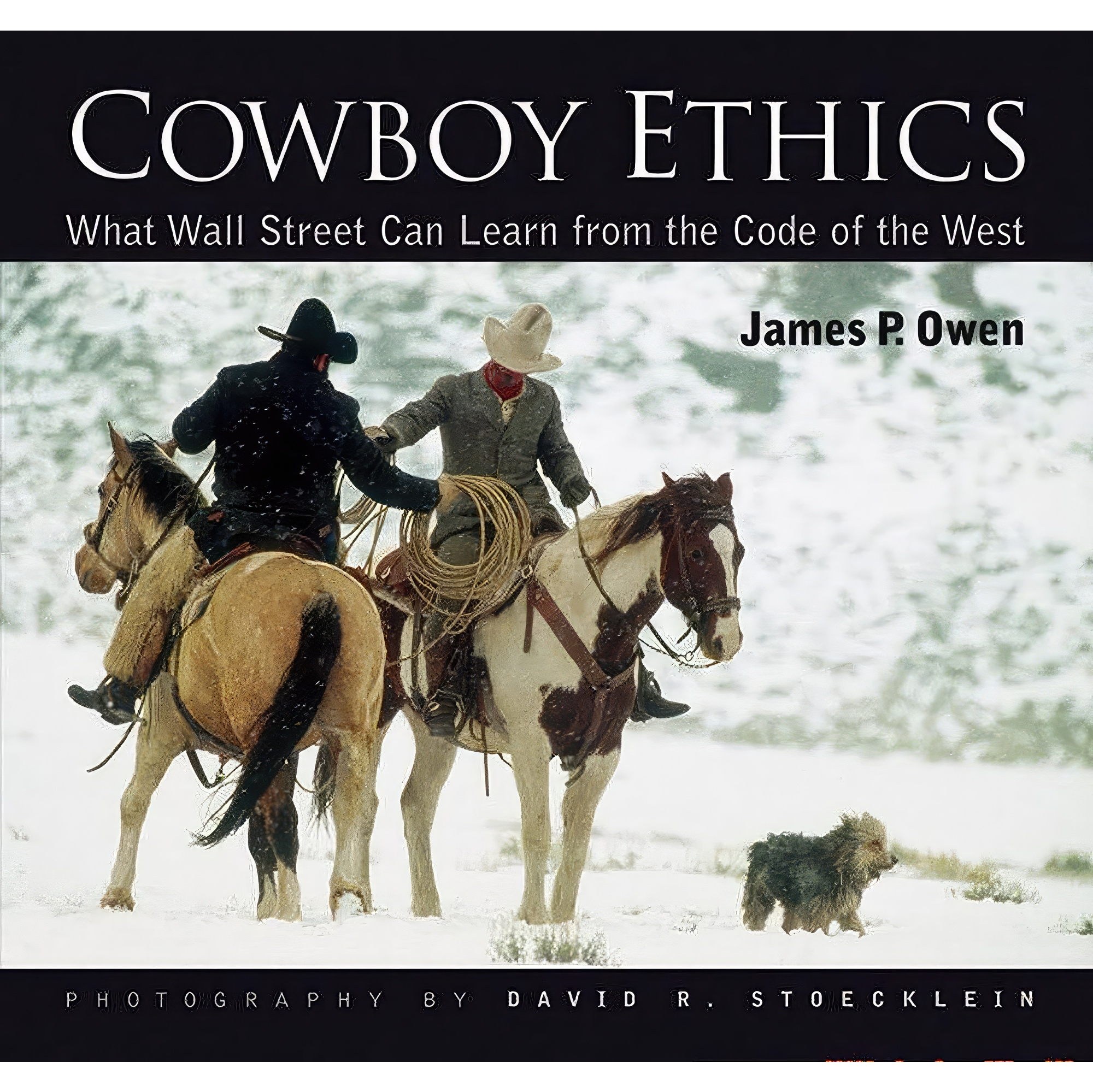 کتاب زبان اصلی Cowboy Ethics اثر James P Owen and David R Stoecklein