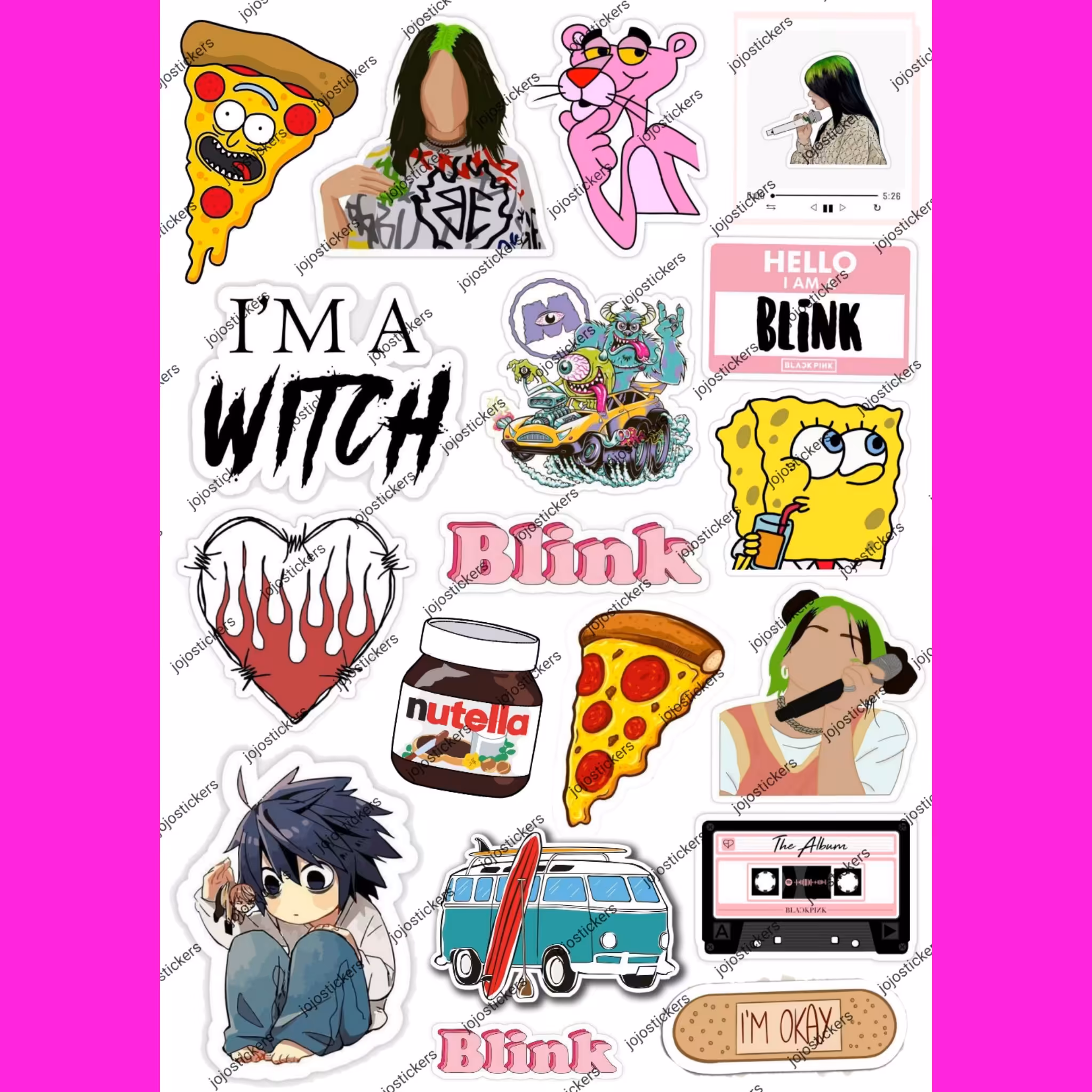 پک استیکر سایز مگا 3