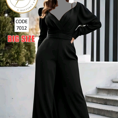 سرهمی زنانه کرپ غواصی مدل بیگ سایزتا 50