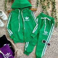 ست سویشرت و شلوار اسپورت شیک و جذاب سایز بزرگ رنگبندی متنوع و زیبا مناسب حدود سنی 4 تا 17 سال جنس پنبه دورس عالی 