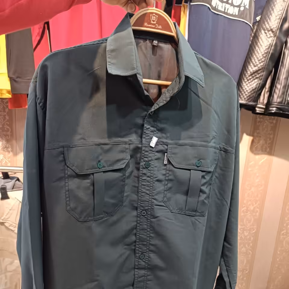 لباس مردانه روزپدر   پیراهن دوجیب