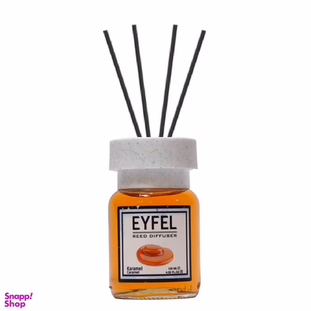 اسانس خوشبو کننده هوا ایفل مدل کارامل حجم 120 میلی لیتر