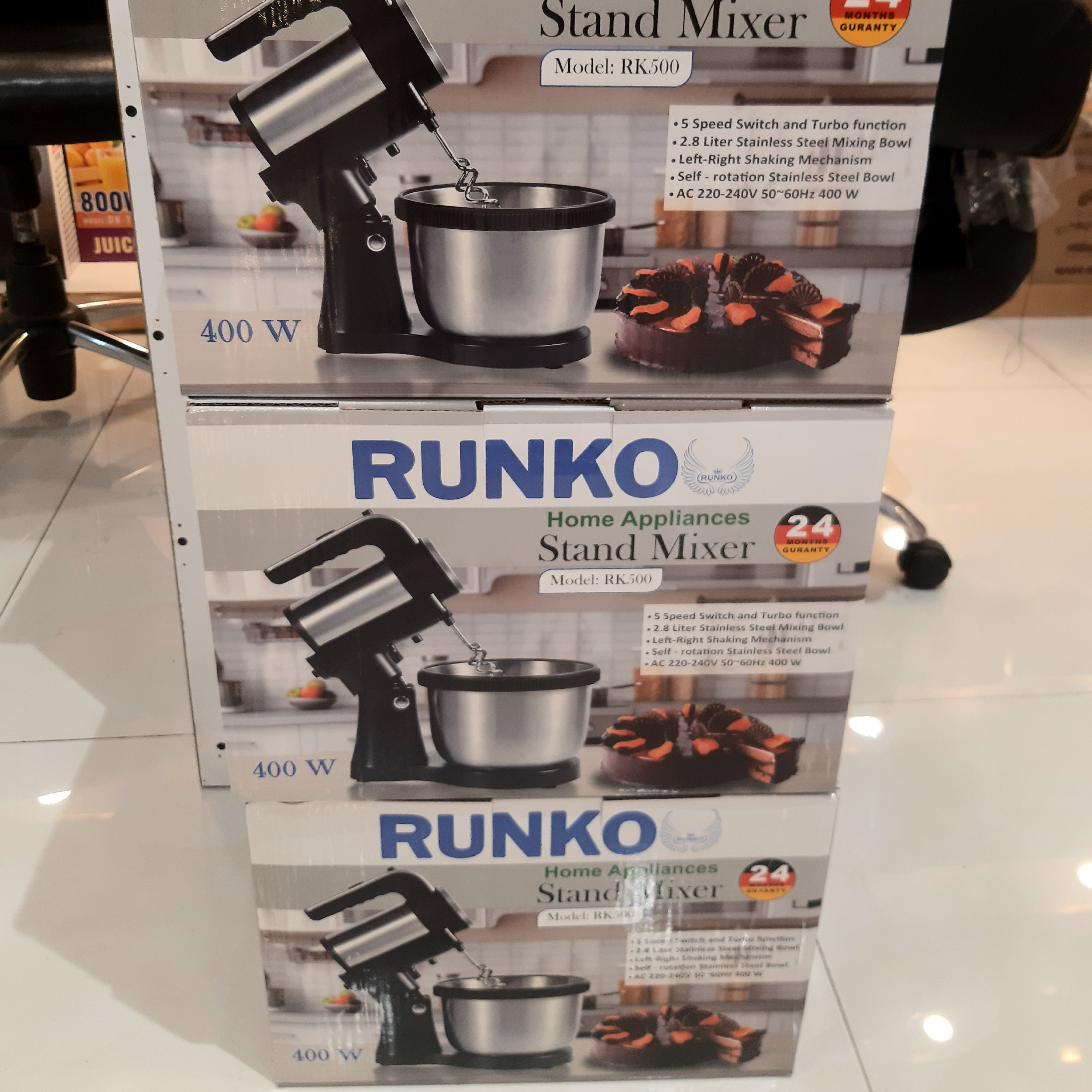 همزن کاسه دار رانکو ( کاسه چرخشی ) RK500با گارانتی رسمی و ارسال رایگان
