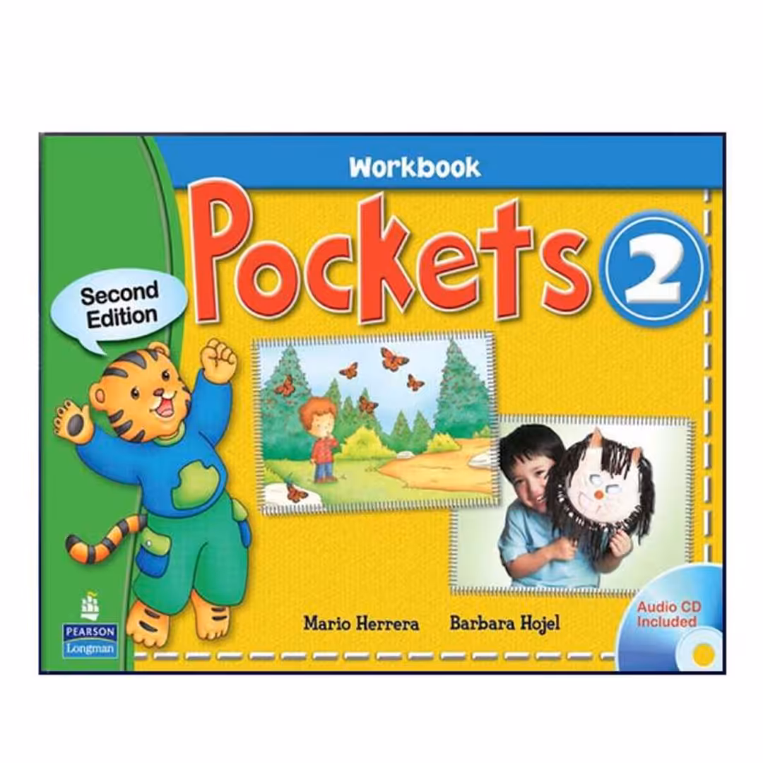کتاب زبان pockets  2 2nd  به همراه CD و کتاب کار