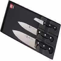 ست چاقو سه عددی زولینگ مدل تویین شف zwilling twin chef knife set 3pcs