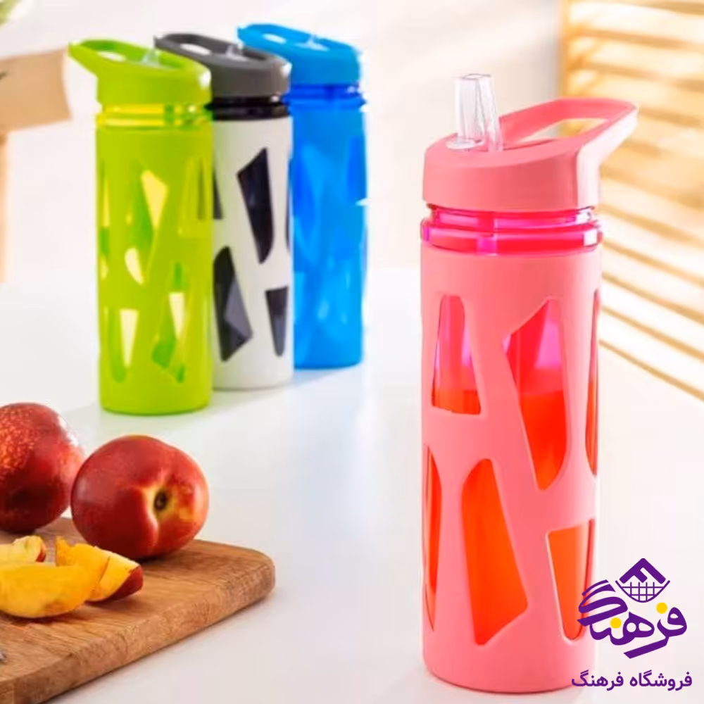 قمقمه کاوردار مستطیل نی دار مانیسام 710