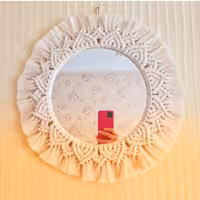 قاب آینه مکرومه