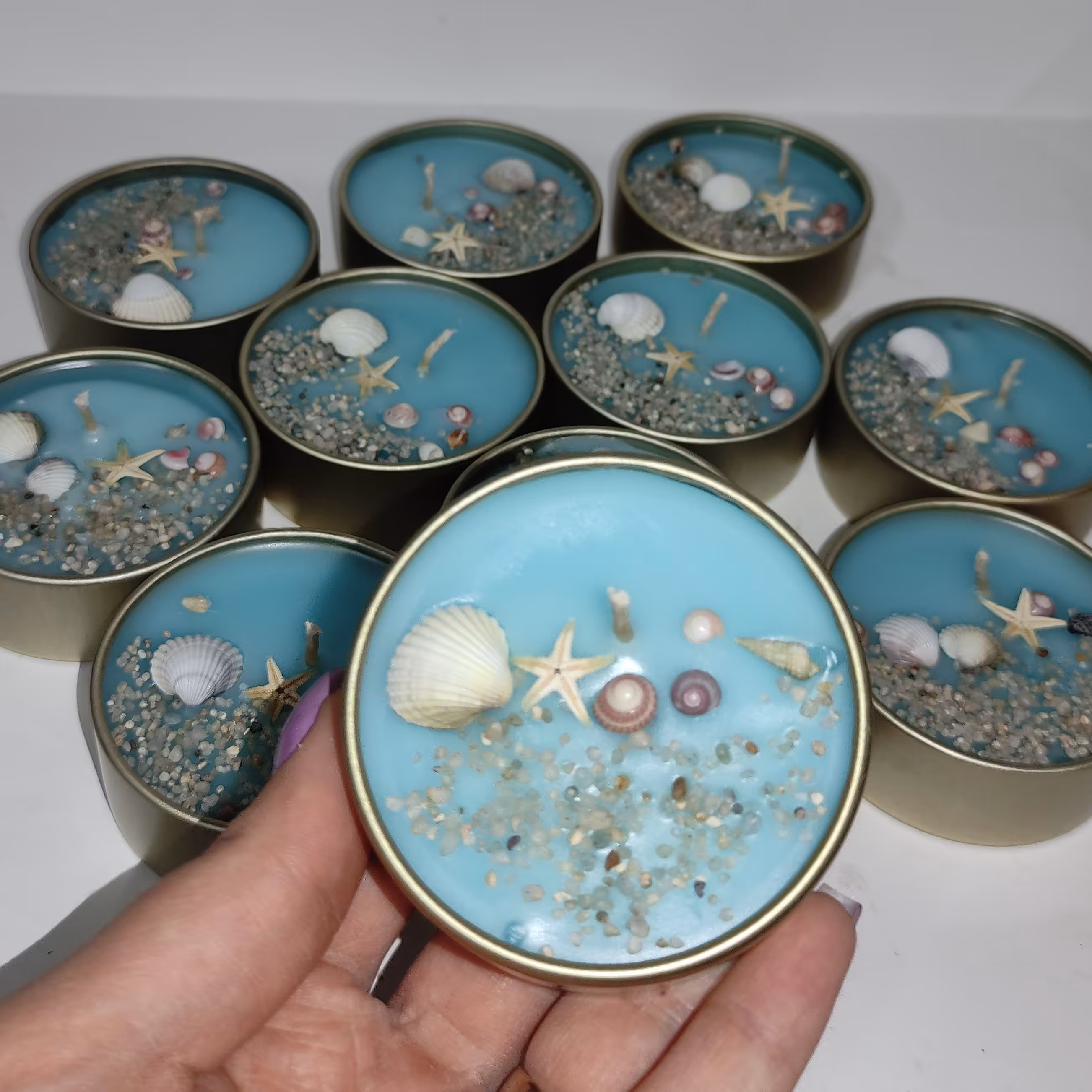 شمع قوطی فلزی دریایی 