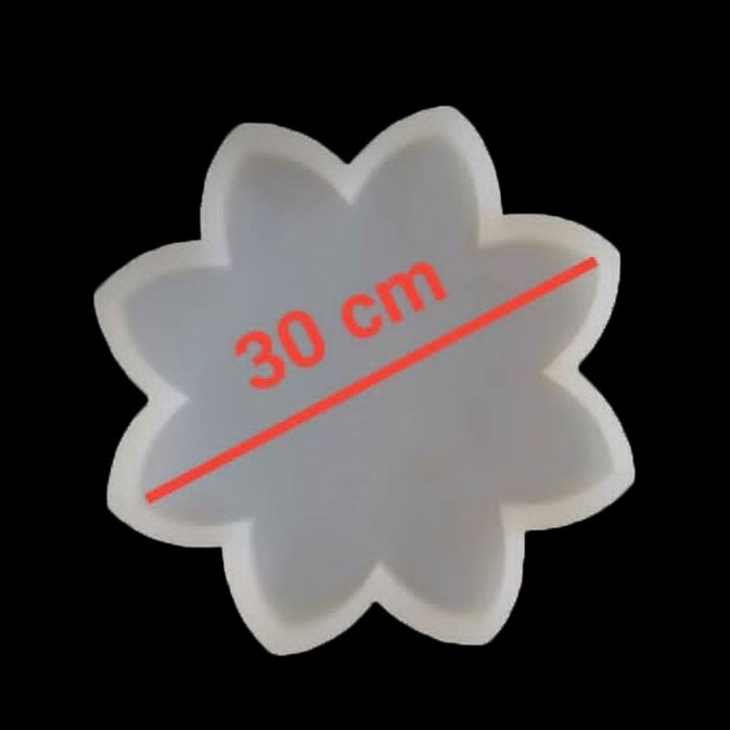قالب سیلیکونی کد 85 ( نیلوفر 30 سانت)