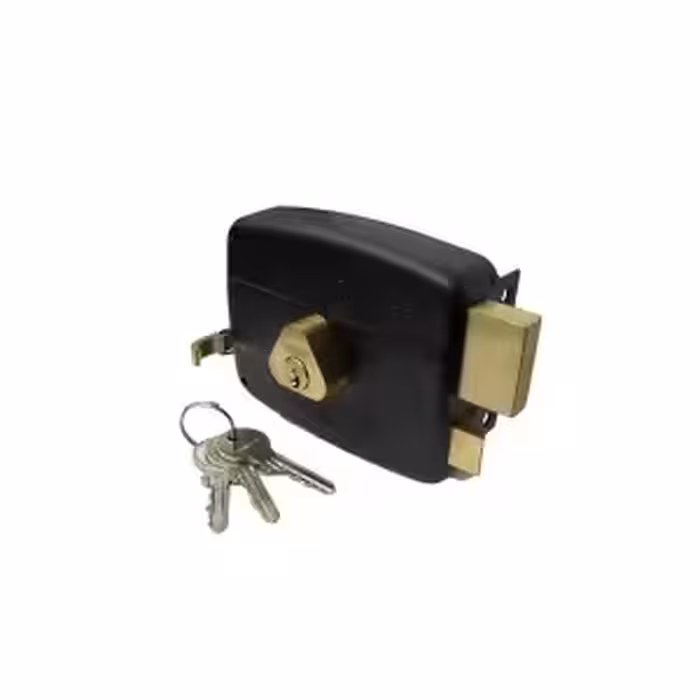 قفل درب حیاطی طرح کالی کلید ساده تنسر مدل TDL-N-112