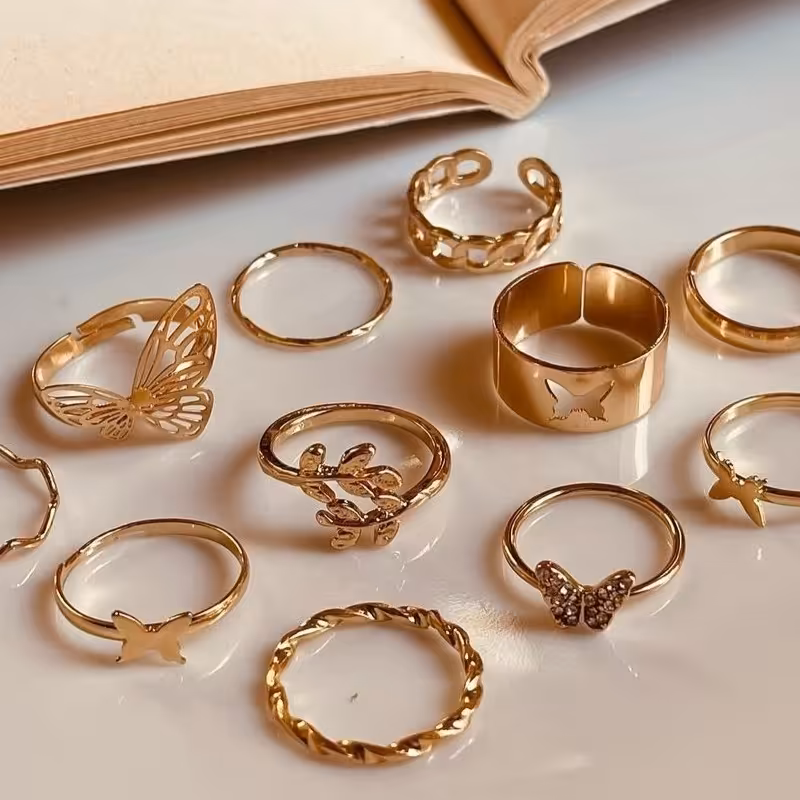 پک 11تایی انگشتر