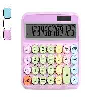 ماشین حساب دکمه رنگی سایز بزرگ