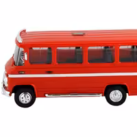 ماکت نوستالوژی مینی بوس بنز با پکیجینگ