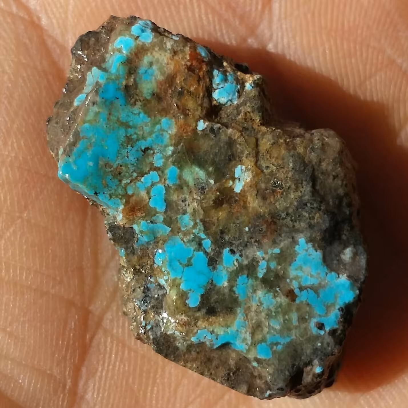 اسلایس سنگ راف فیروزه آبی اصل نیشابور 100 در 100 طبیعی محششر شاهکار خلقت
دیدنی