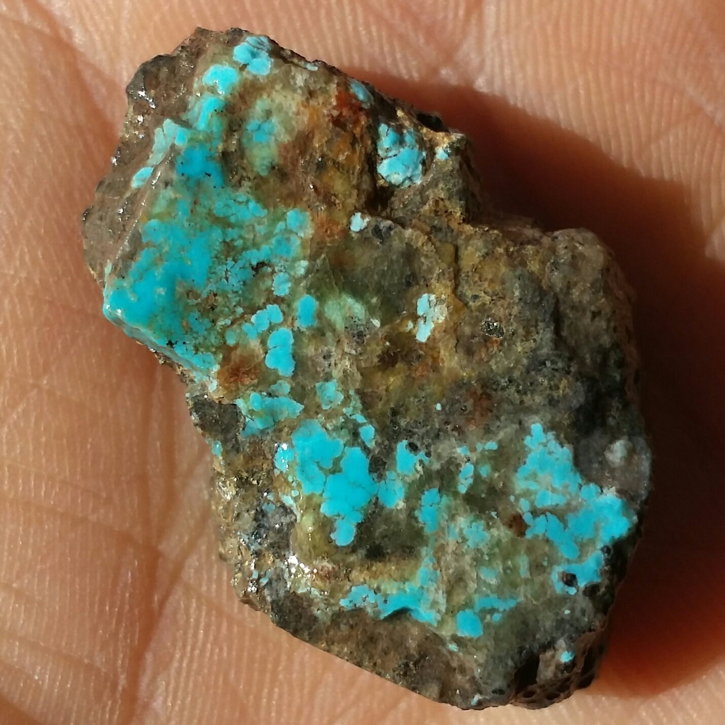 اسلایس سنگ راف فیروزه آبی اصل نیشابور 100 در 100 طبیعی محششر شاهکار خلقت
دیدنی