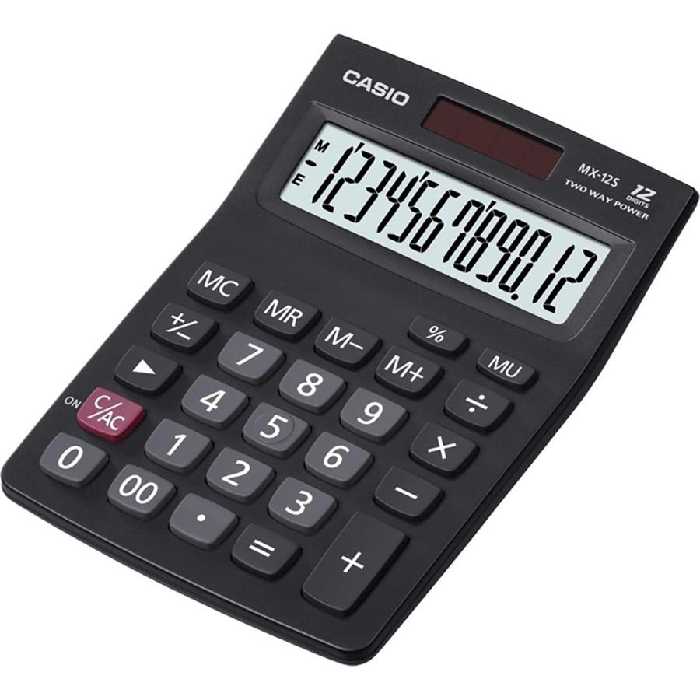 ماشین حساب رومیزی کاسیو مدل MX-12S