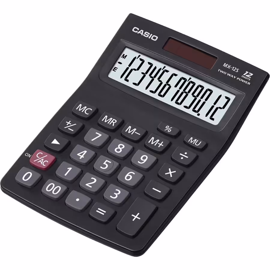 ماشین حساب رومیزی کاسیو مدل MX-12S