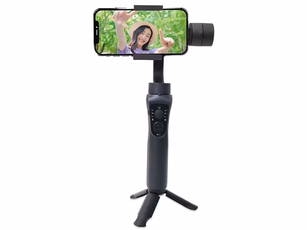 سه پایه گیمبال گوشی موبایل سه محوره ویوو WiWU 3Axis Stabilized Gimbal Stick S5B