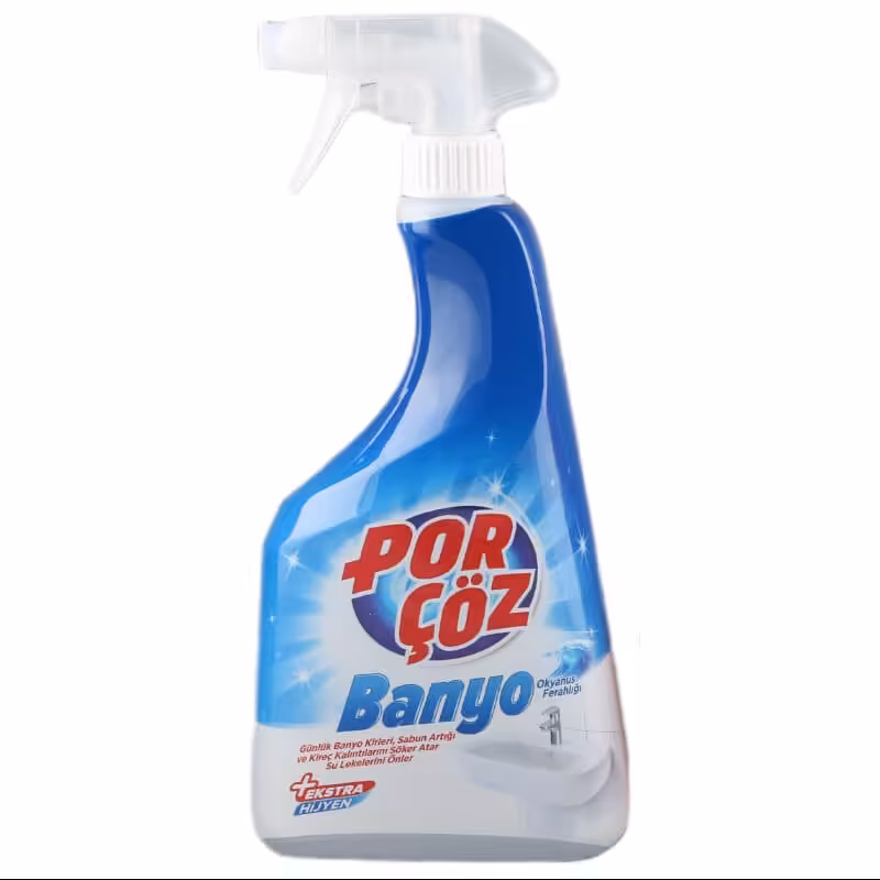 اسپری پورچوز پاک کننده سطوح بهداشتی و شیر آلات  حجم 750میل POR COZ BANYO