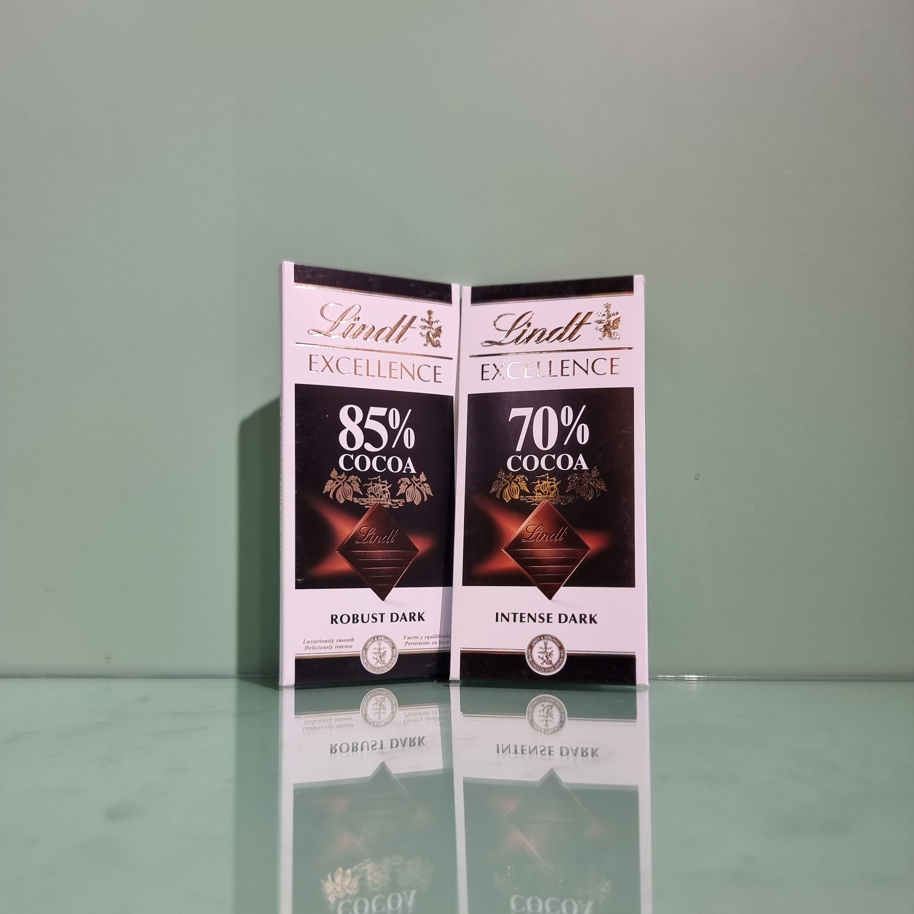 شکلات تلخ تخته ای لینت