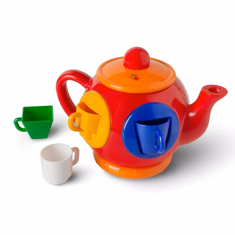 قوری قرمز توری