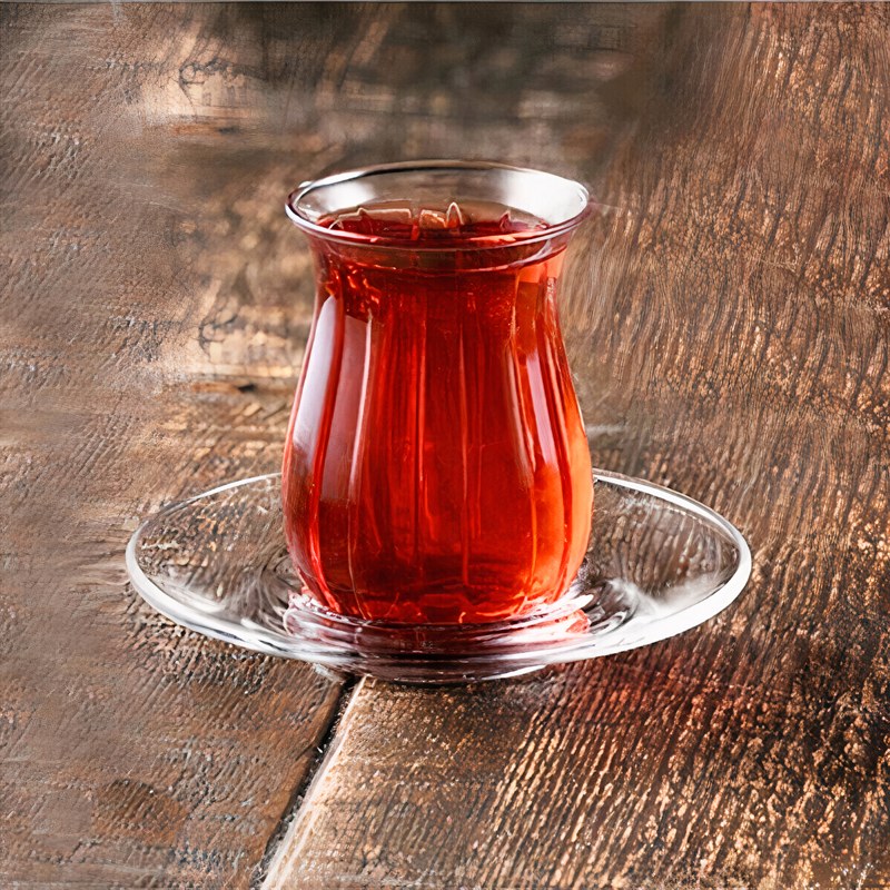 استکان کمر باریک پاشاباغچه مدل 42741 - Linka