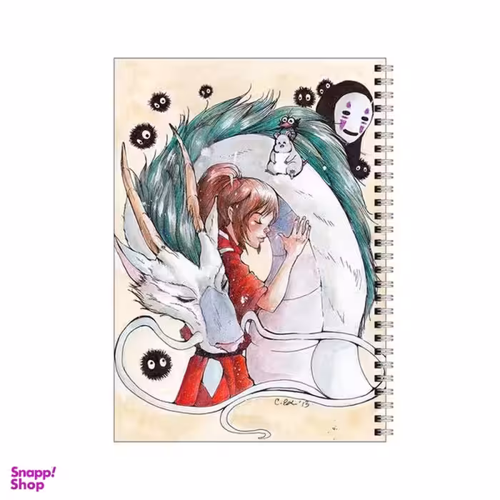 دفتر مشق 100 برگ بامبیلیپ طرح انیمیشن شهر اشباح کد 2560354