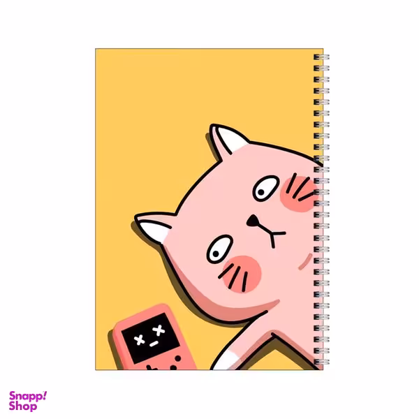 دفتر مشق 80 برگ بامبیلیپ طرح گربه و بازی کامپوتری کد 6268575