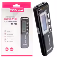 ضبط کننده صدا TSCO TR908 8GBTSCO TR908 8GB Digital Voice Recorder