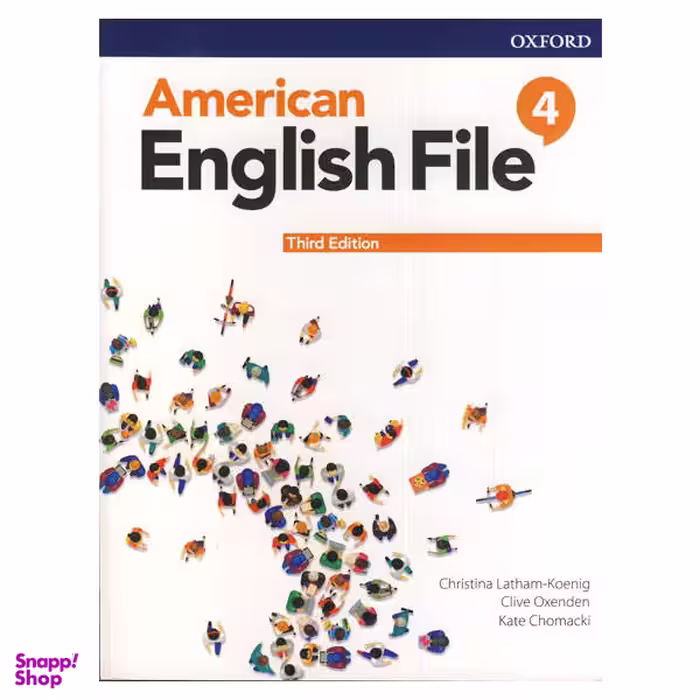 کتاب American English File 4 Third Edition / اثر جمعی از نویسندگان نشر ابداع
