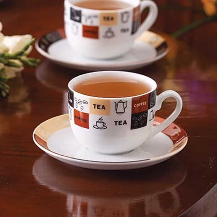 فنجان نعلبکی چایخوری کافی شاپ