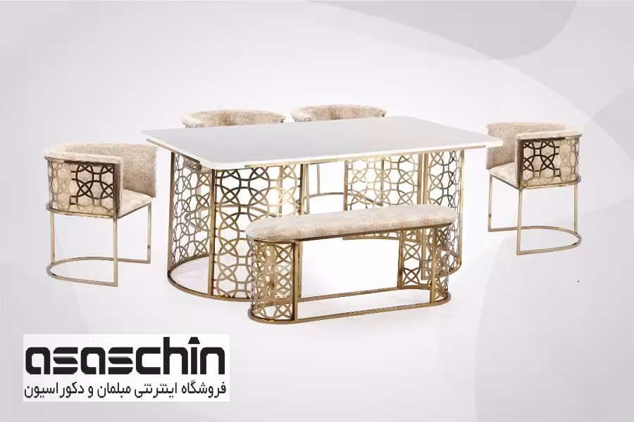 میز ناهار خوری هندسی