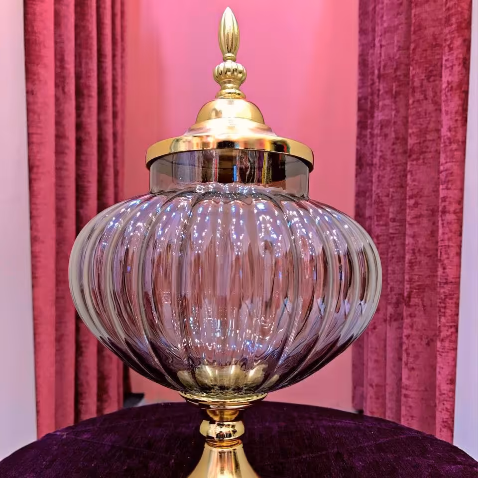 شکلات خوری شامپاینی پایه‌دار