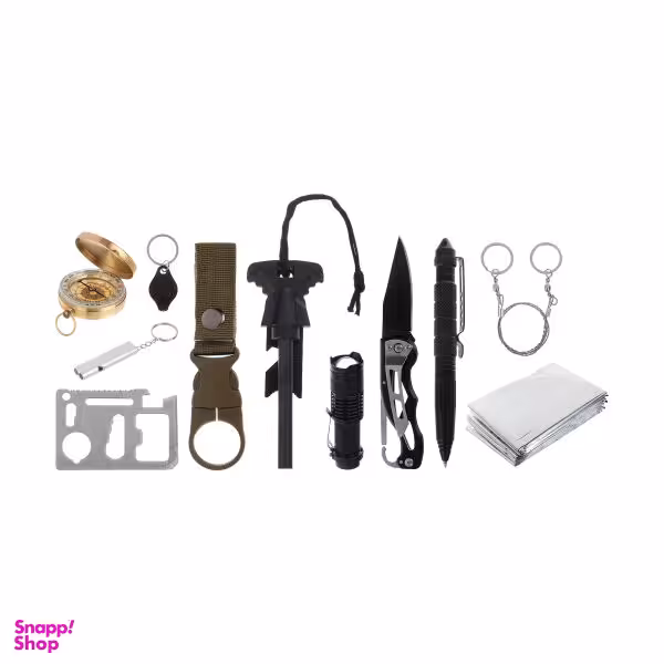 مجموعه ابزار بقا اکسین مدل 2002 مجموعه 12 عددی