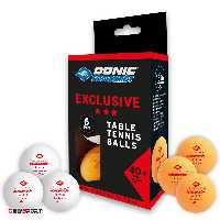 توپ پینگ پنگ 6 عددی 3 ستاره Donic Schildkort Exclusice سفید زرد (اقساط)