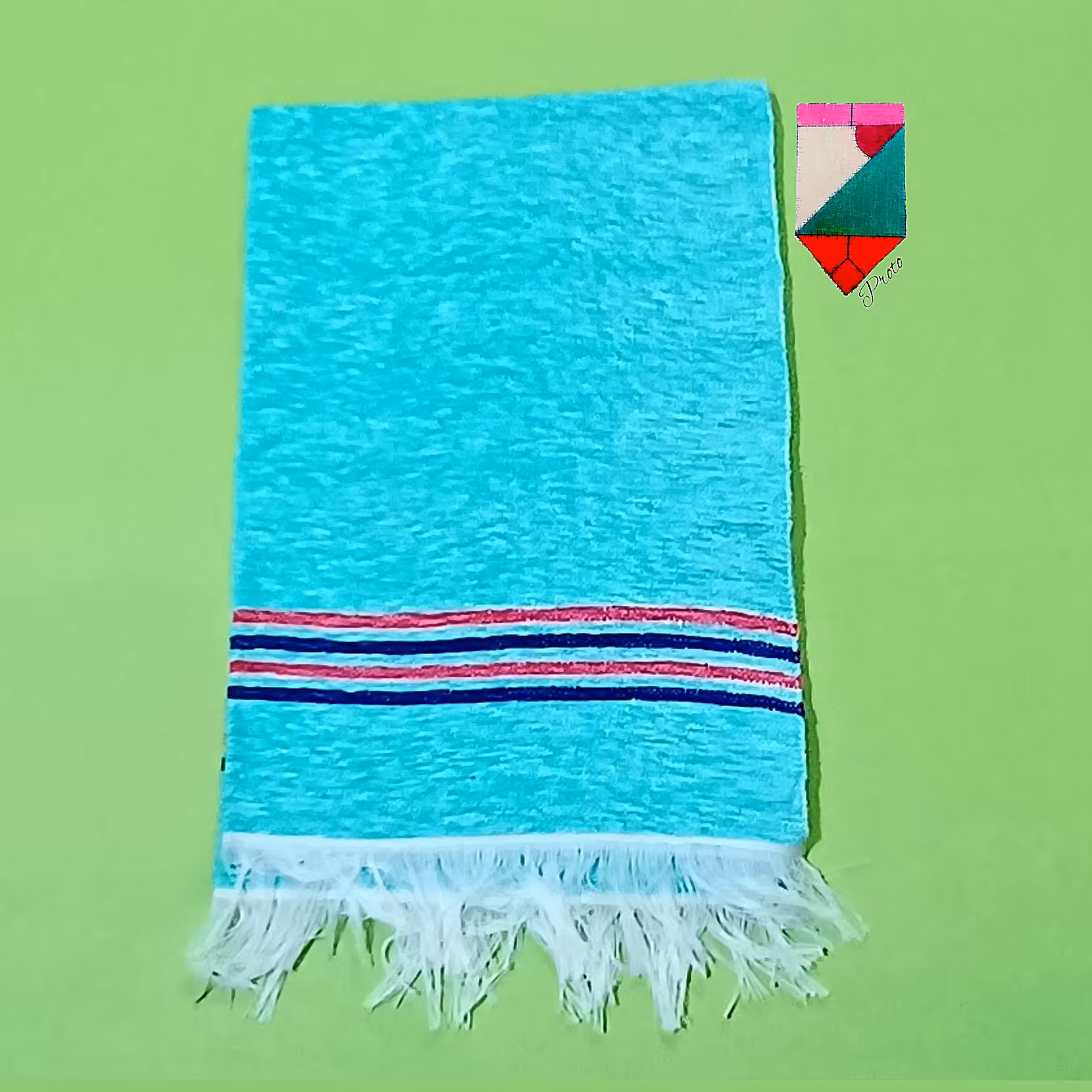 حوله دستبافت مخمل 45.70