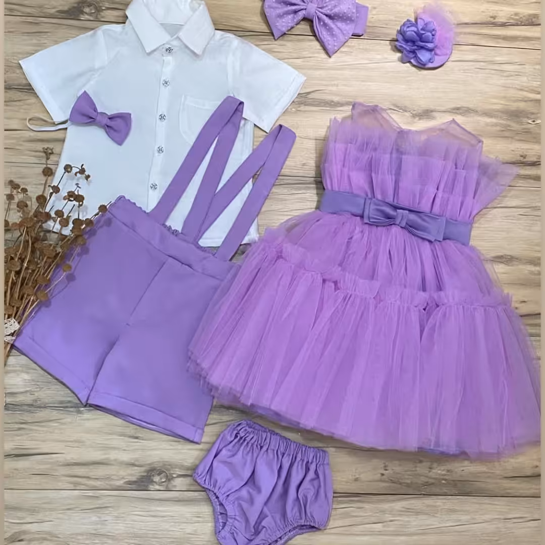 ست جذاب و خاص خواهر برادری در طرحها و رنگهای دلخواه شما