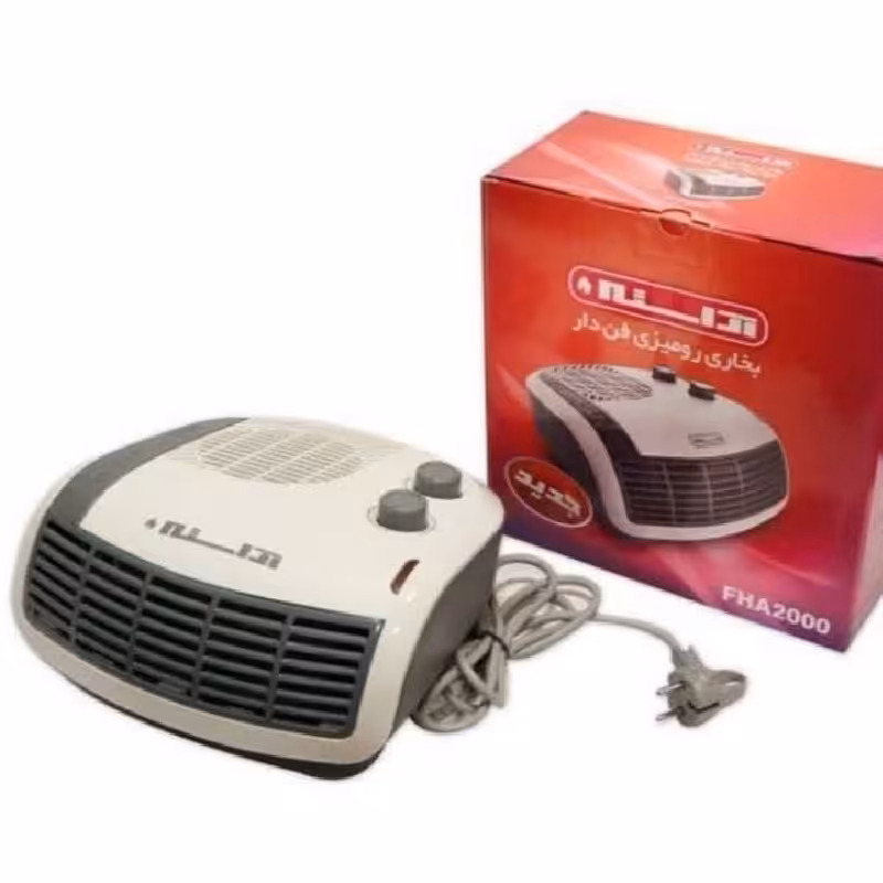 بخاری برقی رومیزی فن دار آراسته