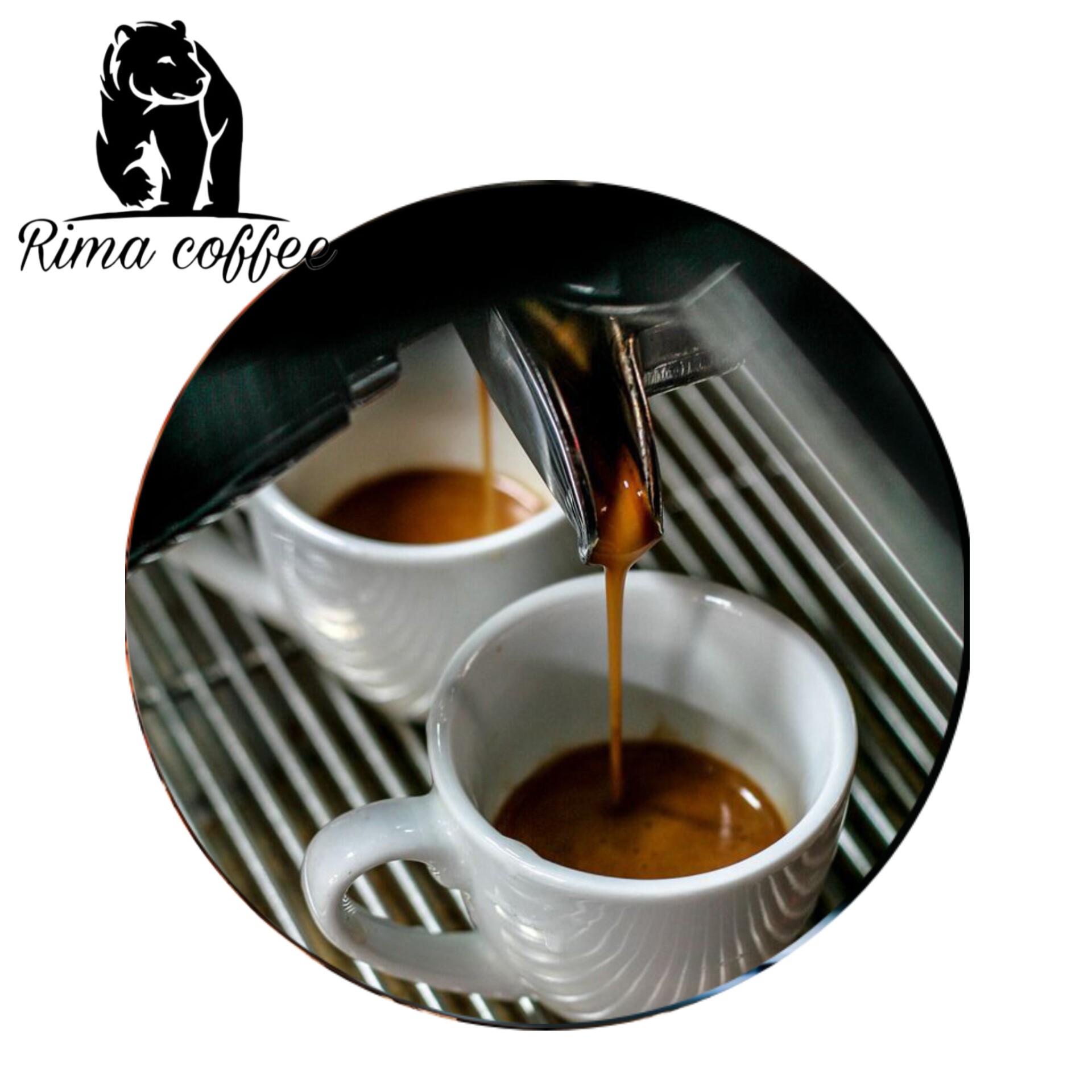 قهوه میکس 30 عربیکا 70 ربوستا مدیوم ( R4 ) اعلا 1000 گرمی Rima coffee ریما عمده فروش قهوه و ماگ